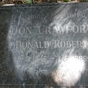 CRAWFORD Donald Robert 1945-1995