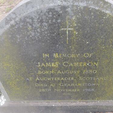 CAMERON James 1880-1968