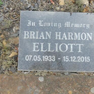ELLIOT Brian Harmon 1933-2015