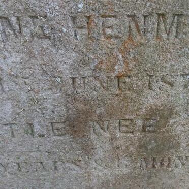 HENMAN Amy Jane -1871