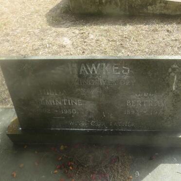HAWKES Albert Bertram 1893-197? &amp; Hilda Clementine 1892-1980