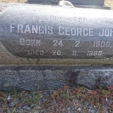 JOHN Francis George 1900-1968