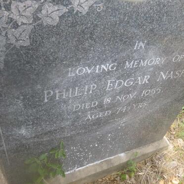 NASH Philip Edgar -1955