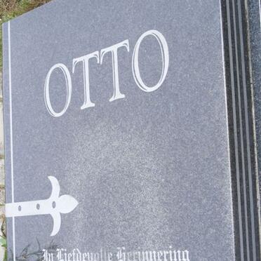 OTTO Hendrik 1939-2008 &amp; Anna Helena Wilhelmina KLEYNHANS 1941-2005