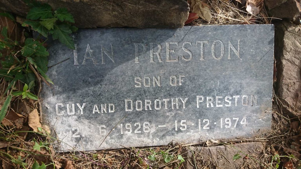 PRESTON Ian 1926-1974