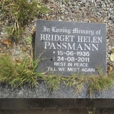 PASSMANN Bridget Helen 1936-2011