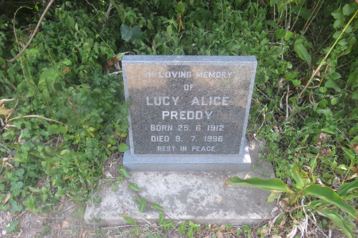 PREDDY Lucy Alice 1912-1996