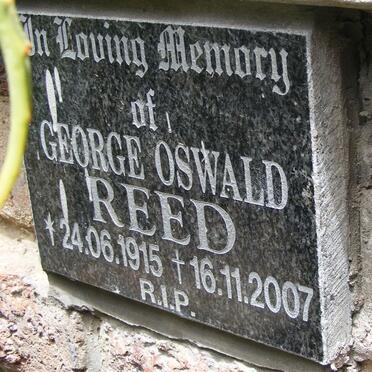 REED George Oswald 1915-2007