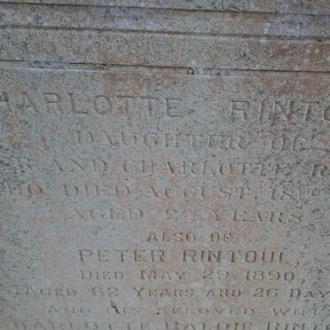 RINTOUL Charlotte -1868