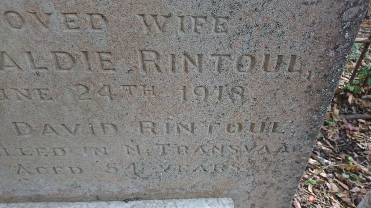 RINTOUL David -1918