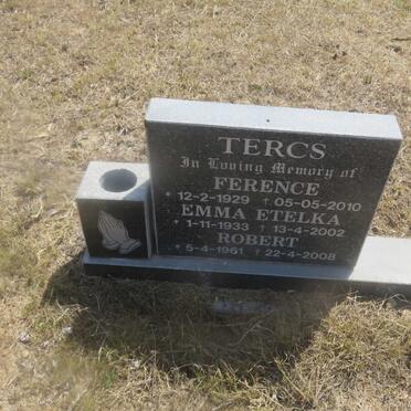 TERCS Ference 1929-2010 &amp; Emma Etelka 1933-2002 :: TERCS Robert 1961-2008