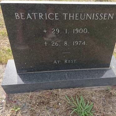 THEUNISSEN Beatrice 1900-1974