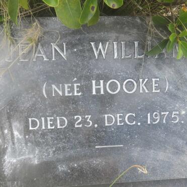 WILLIAMS Jean nee HOOKE -1975