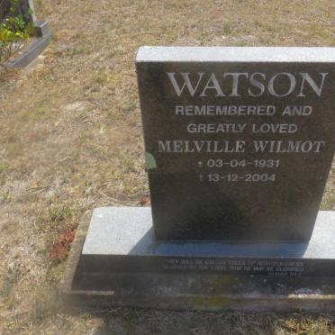 WATSON Melville Wilmot 1931-2004