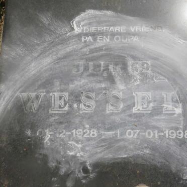 WESSELS Jurie 1928-1998