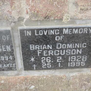 FERGUSON Brian Dominic 1928-1995