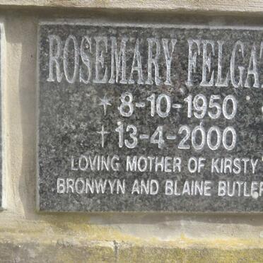 FELGATE Rosemary 1950-2000