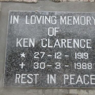 CLARENCE Ken 1919-1988