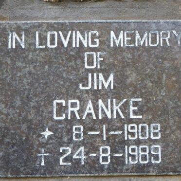 CRANKE Jim  1908-1989