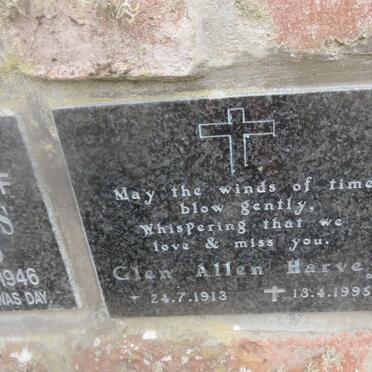 HARVEY Glen Allen 1913-1995