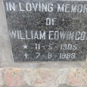 COX William Edwin 1905-1988