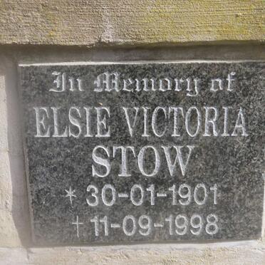 STOW Elsie Victoria 1901-1998