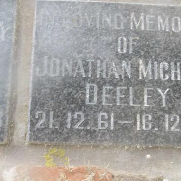 DEELEY Jonathan Michael 1961-1984