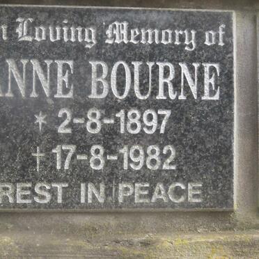 BOURNE Anne 1897-1982