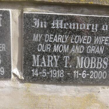 MOBBS Mary T. 1918-2000