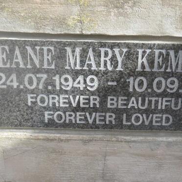 KEMSLEY Deane Mary 1949-2011