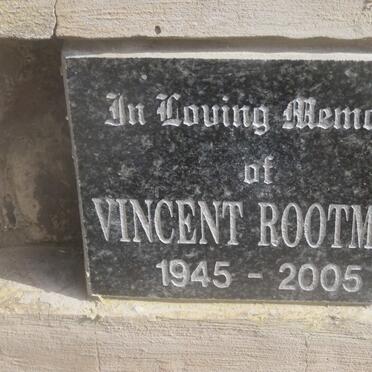 ROOTMAN Vincent 1945-2005