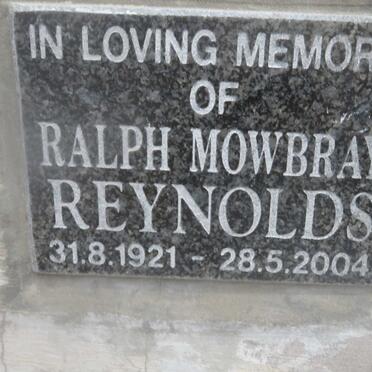 REYNOLDS Ralph Mowbray 1921-2004