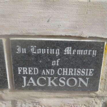 JACKSON Fred &amp; Chrissie