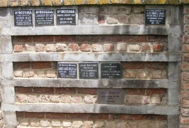14. Memorial wall