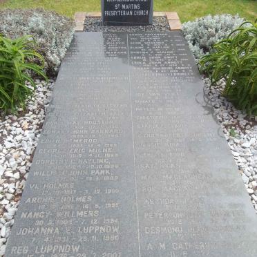 1. Garden of Remembrance - St Martins