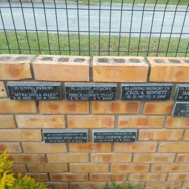 Wall of Remembrance - St Martins _04