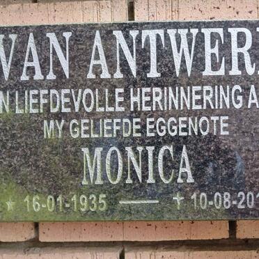 ANTWERP Monica, van 1935-2017