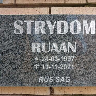STRYDOM Ruaan 1997-2021
