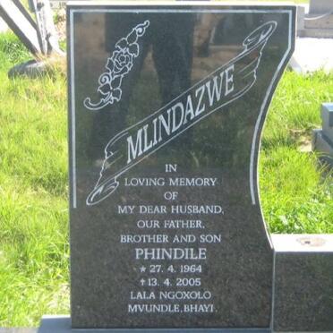 MLINDAZWE Phindile 1964-2005