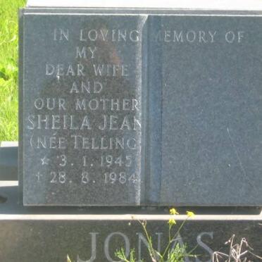 JONAS Sheila Jean nee TELLING 1945-1984