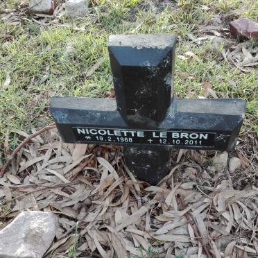 BRON Nicolette, le 1968-2011