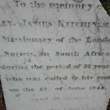 KITCHINGMAN James -1848