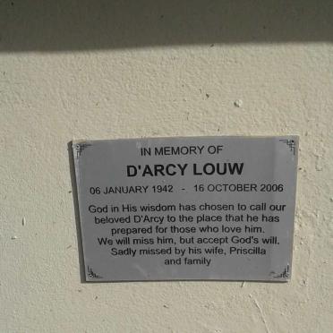LOUW D'Arcy 1942-2006