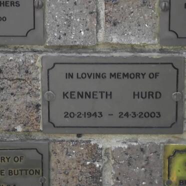 HURD Kenneth 1943-2003