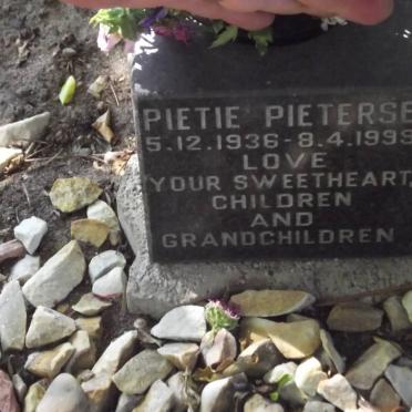 PIETERSE Pietie 1936-1999