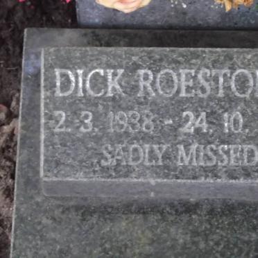 ROESTORFF Dick 1938-2001