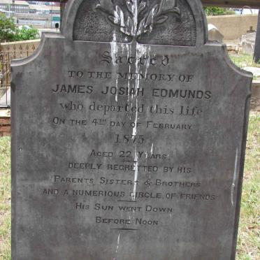 EDMUNDS James Josiah -1875