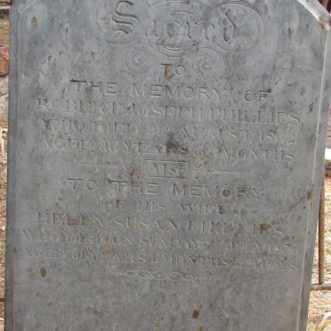 PHILLIPS Robert Joseph -1862 &amp; Helen Susan -1870