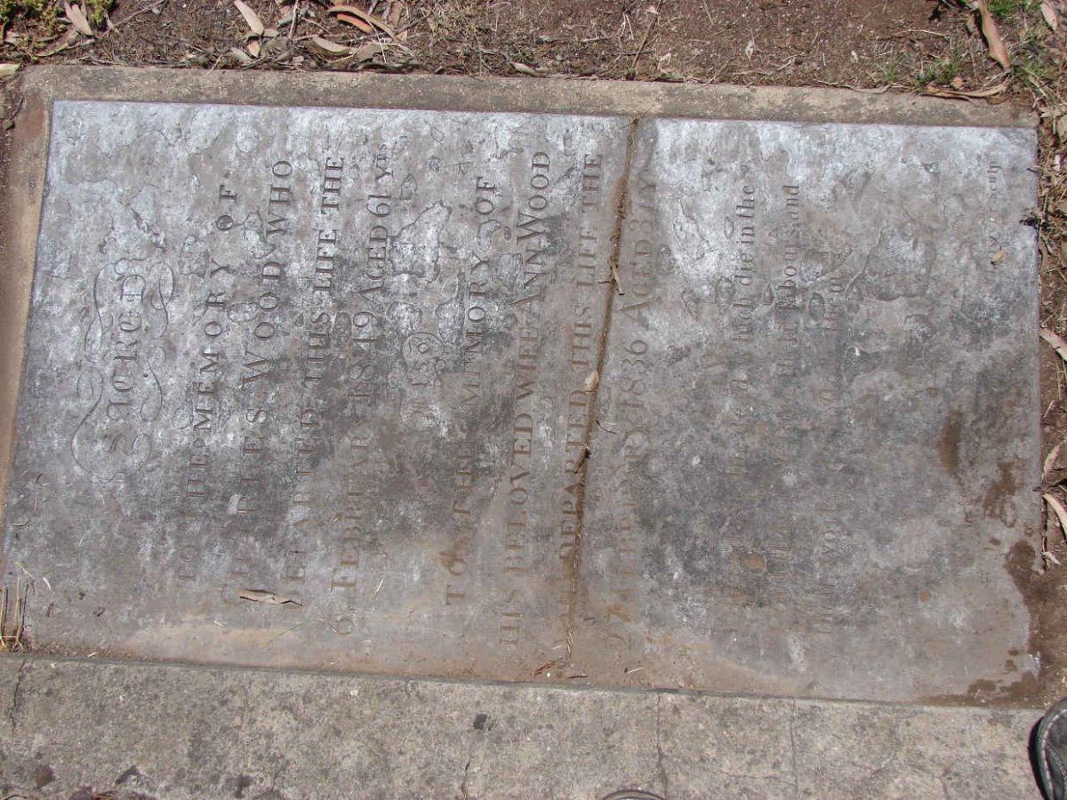 WOOD Charles -1849 &amp; Ann -1836