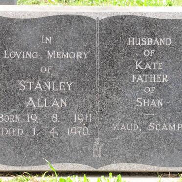 ALLAN Stanley 1911-1970